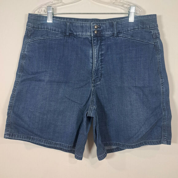 White House Black Market Outlet Pants - WHBM Outlet Women's Size 12 Soft Denim Shorts